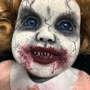 OOAK Creepy Odd 20” Haunting Ghost Undead Zombie Scary Halloween Horror Art Doll